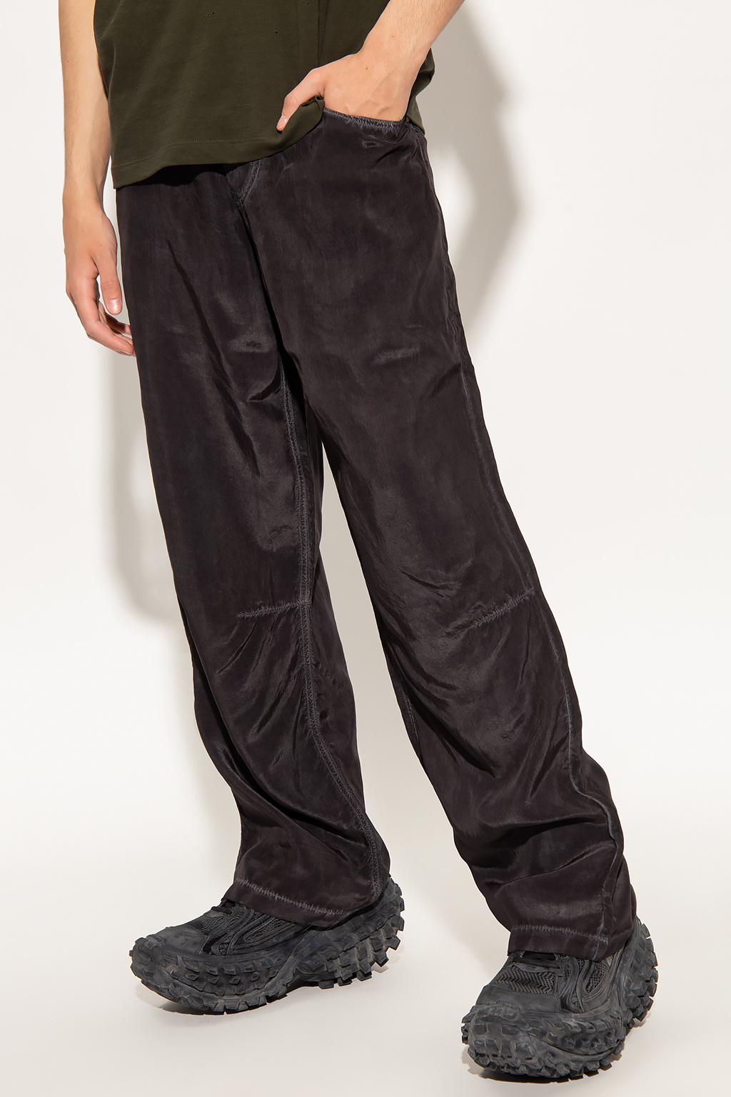 Grey 'Titan' trousers Eytys - Vitkac Canada